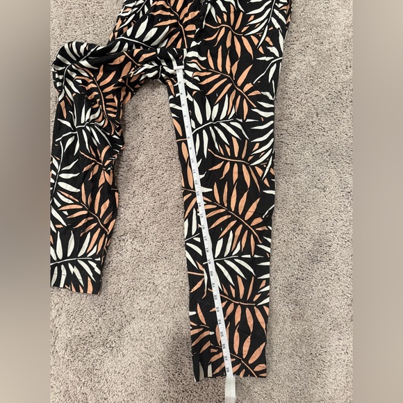G by Giuliana Black and Tan Leaf Print Jumpsuit - Picture 9 of 9